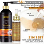 AILKE Collagen 5-in-1 Skin Care Kit - Face & Body