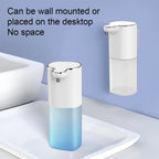 Automatic Soap Dispenser Touchless Foaming Soap Pump 400ml USB Rechargeable  Electric Wall Mounted 4 Levels for Bathroom Kitchen