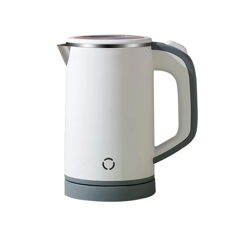 110V/220V Travel Electric Kettle MINI Boiling Teapot Cup Heater Portable Stainless Steel 0.8L Hot Water Quick Heating Pot Boiler