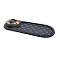 Car Dashboard Mat with Parking Number Plate Car Dash Grip Pad Anti-Shake Rotating Car Phone Holder Anti-Slip Car Accessories