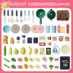 New kitchen tableware table Simulates kitchen cooking functions Electric toy Children's role-playing game Educational toy