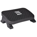 Ergonomic Under Desk Footrest Massage Rollers Leg Rest Pain Relief Non-slip Foot Stool Home Office Work Study Posture Correction
