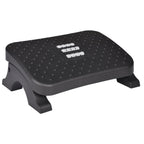 Ergonomic Under Desk Footrest Massage Rollers Leg Rest Pain Relief Non-slip Foot Stool Home Office Work Study Posture Correction