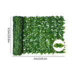 Artificial Leaf Privacy Fence Roll Wall Landscaping Fence Privacy Fence Screen Outdoor Garden Backyard Balcony Fence Privacy