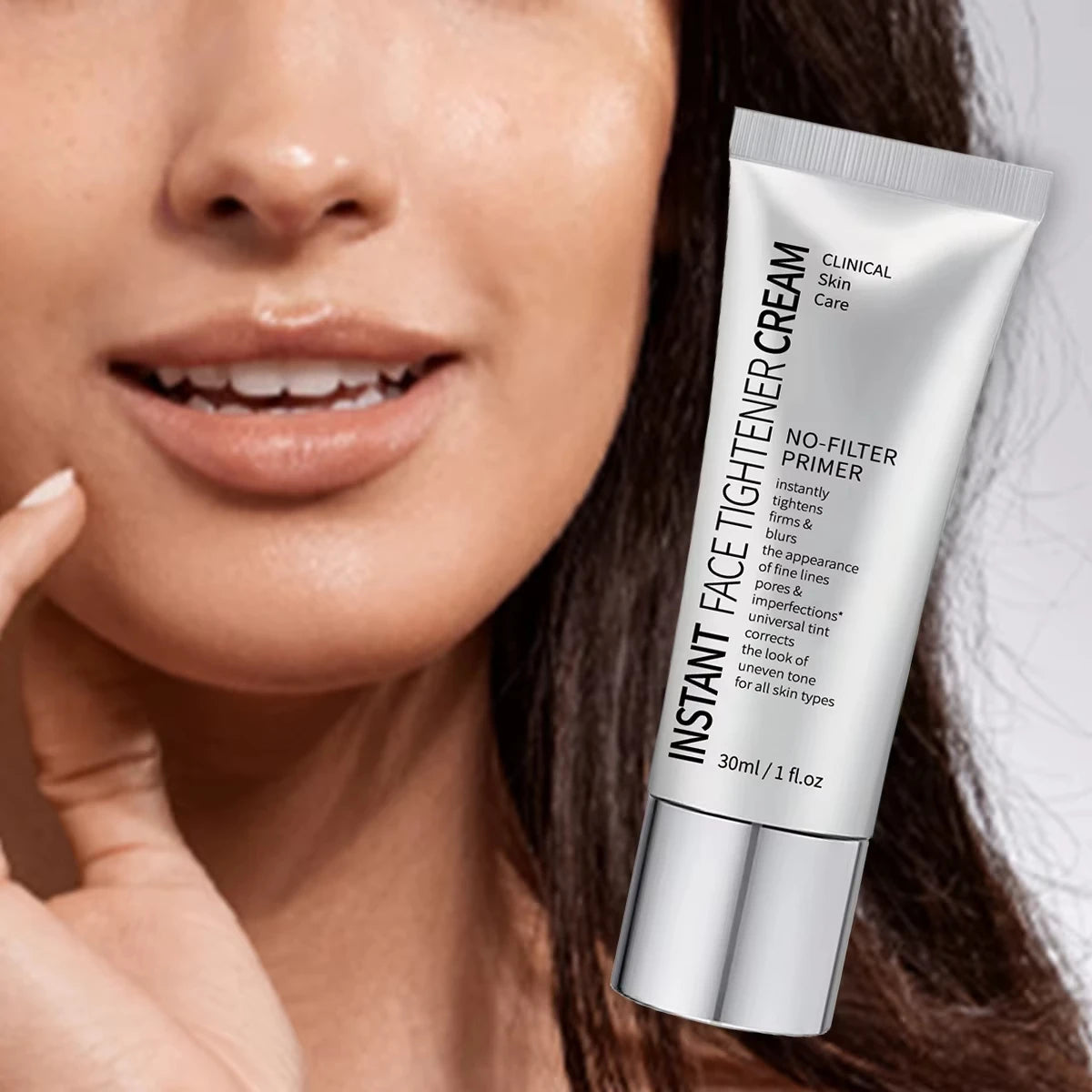 Natural No-Filter Primer & Concealer – Instant Firming, Oil Control Cream