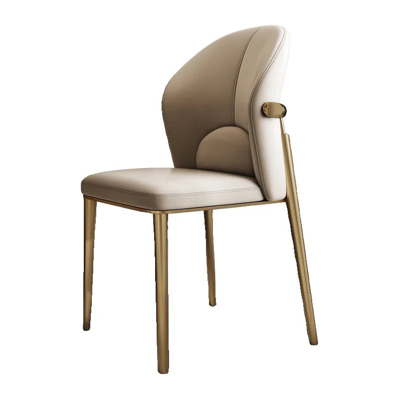 Kitchen Relaxing Dining Chairs Modern Design Comfortable Minimalist Lounge Dining Chair Luxury Elegant Dining Room Furniture