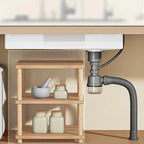 Kitchen Vegetable Basin Large Groove 304 Stainless Steel Countertop Top And Bottom, Household Thick Vegetable Groove