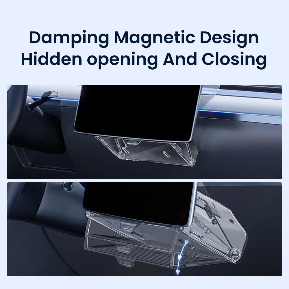YZ For Tesla Model 3 Y Highland 2021-2024 Organizer Accessories central control screen storage box tissue box storage accessorie