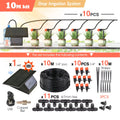 Tuya Wifi-compatibility Solar Power Timer Smart Drip Irrigation System Remote Control Watering Kit for Garden Balcony Plants Pot
