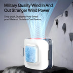 Waist hanging Cooling Fan High speed Ice Compress Air Conditioning Fa