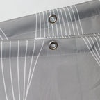 Thickened Polyester Fabric Waterproof Shower Curtain   Available In All Seasons Extra Large Wide for Bathroom with Hooks