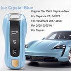 Key Case For Porsche Panamera Spyder Carrera Macan Boxster Cayman Cayenne 911 970 981 991 Smart Remote Key Case Fob Covers Bag