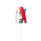 For Homeuse Vertical Axis Wind Power Turbine Generator 2KW 12V 24V 48V Low Noise Upright Windmill for Farm Seashore Boat