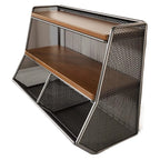 Kitchen Multi-Layer Organizer Desktop Storage Rack Countertop Mug Holder Snack Tea Bag Storage Box for Dining Table