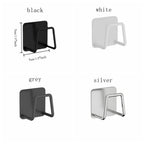 Multi-Functional Kitchen Storage Rack Square Space-Saving Serving Board Organizer Durable Convenient Wall-Mounted Pot Lid Holder