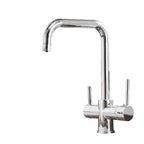 ROVATE 3 in 1 Kitchen Faucet, Hot and Cold Kitchen Sink Faucet with Drinking Faucet Water Filter