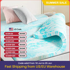 Cooling Gel Memory Foam Topper