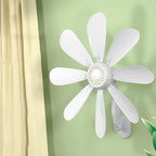 Wall Fan Small Wall Mounted Electric Fan No Drilling Required For Hous