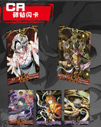 Douqu Original Demon Slayer English Version Trading Card Full Series Anime Collection Card Board Game Children's Toys Gift