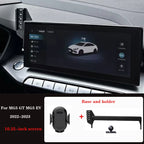 Car Phone Holder For MG5 GT  MG5 EV 2022-2023 10.25-inch Screen Panel Fixed Base 15W Wireless Charging Phone Holder Car Mount