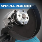 JAUHI 125mm Brushless Angle Grinder 4 Gears Cordless Grinding Machine Cutting Woodworking Power Tools For Makita 18V Battery