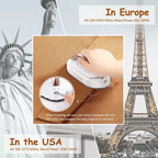 Mini Handheld Travel Iron 120V/220V Lightweight Dry Iron 30S Heat Pres