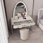 Solid wood dresser, storage cabinet, integrated bedroom, small dressing table, high-end dressing table