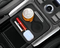 Automobile Central Control Push-pull Storage Box Silicone Shock Absorber Pad Suitable for GreatWall WEY Tank 500Hi4t/z 2023-2025