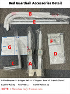 Portable Baby Bed Rail Guard