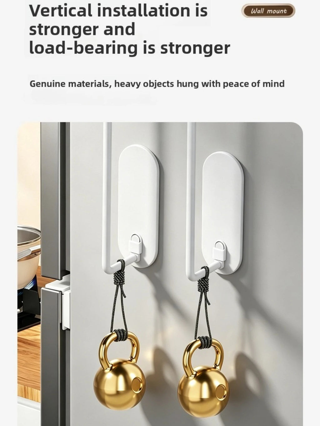 Kitchen Roll Holder,Wall-Mounted Holder (No Drilling Required),Cling Film and Tea Towel Holder, Storage Rack, Toilet Roll Holder
