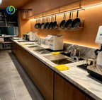 Custom Stainless Steel Kitchen Workbench Commercial Food Prep Table for Hotel and Catering Kitchen