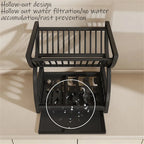 Household Multifunctional Kitchen Storage Rack Drain Bowl And Dish Storage Rack Bowl And Chopstick Rack Storage Box