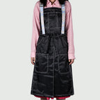 New Trendy Aprons Waterproof Oil Resistant 2 Bags Bibs Coffee Shop Hairdresser Slit Overall Chef Adjustable Nail Salon Apron