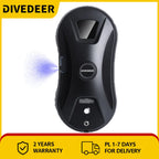 DIVEDEER electric window cleaner one-touch glass cleaning machine home smart wall cleaner window cleaning glass