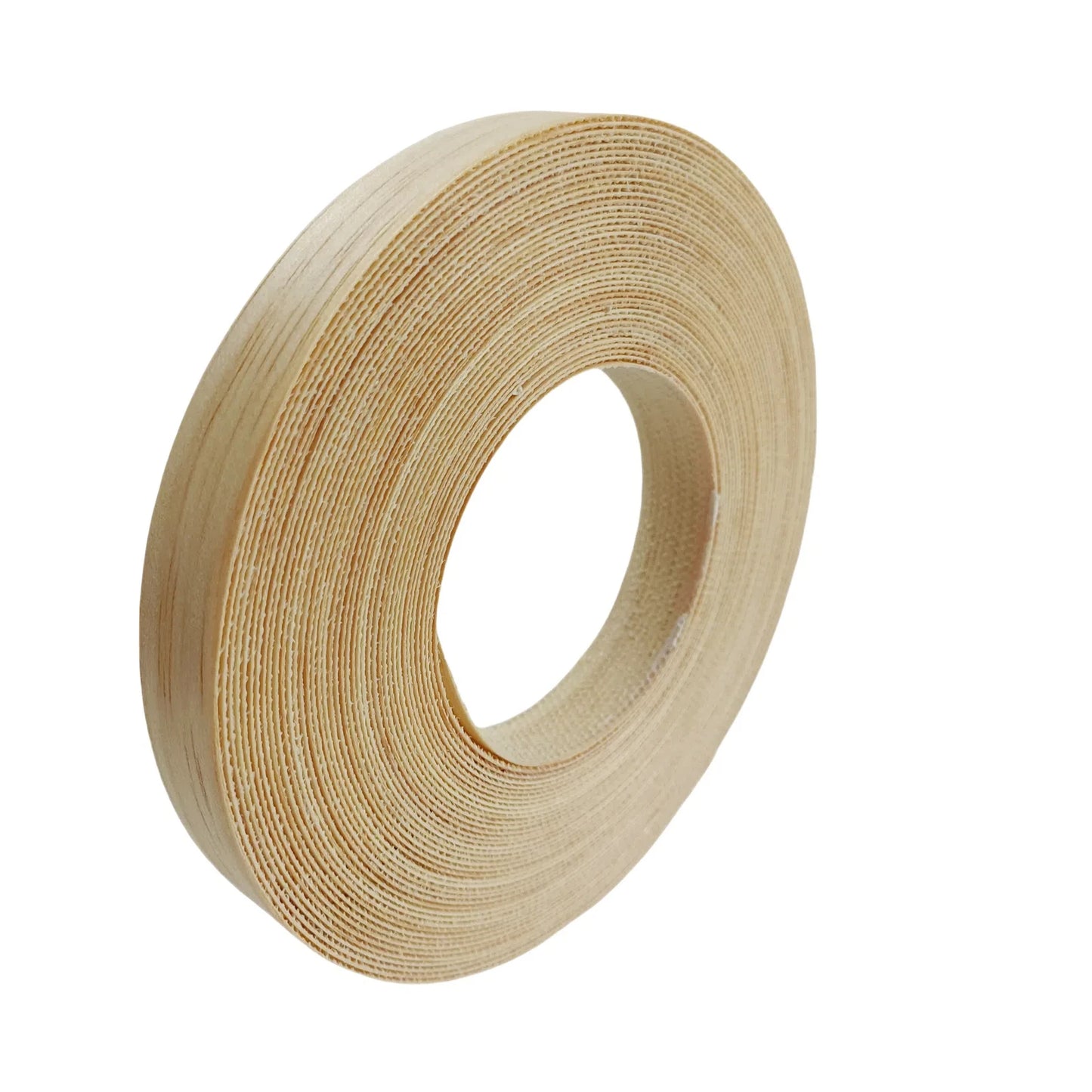 Pre-glued Maple/Birch/Oak/Pine/Walnut/Cherry/Ash/Acacia Wood Edge Banding Strip,Iron on Veneer Edging Trim for Furniture Repair