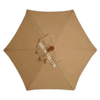 3M Parasol Replacement Cloth Without Stand Parasol Umbrella Cover Waterproof Sunshade Cloth Canopy Patio Garden Cover