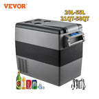 VEVOR Portable Car Refrigerator - Freezer Cooler 12/24V
