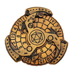 7 in 1 Fingertip Gyro Style Dnd Metal Dice Metal Dnd Dice with D&D Dice Box DND Roulette Dice Spinner for Role-Play Games Player