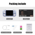 AMPOWN Mini Zero 28 Handheld Game Console 2.8'' IPS Screen AllWinner A133P CPU Android OS Wifi MAGICX ZERO28 Video Player Gifts