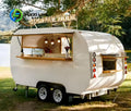 Mobile Food Trailer Kitchen for Outdoor Camping Fast Food Snack Hotdog Vending Alien Dining Car Customized Kitchen Supplies