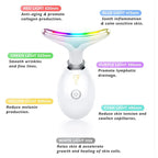 3 Colors/7 Colors Face Neck Massager Facial Lift Three Light Modes Electric Skin Tightening Device LED Beauty Instrument