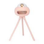 Mini Stroller Fan, Automatic Oscillating Fan, 1200mAh Battery Powered