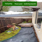 High quality garden weed barrier landscape fabric with 10 free landscape staples, durable and heavy-duty weed removal,