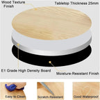 Small Round Conference Table Set for 4