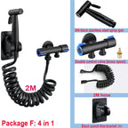 Women's washing set bidet shower toilet shower WC enema penetration anal toilet spray gun bathroom items accessories sprayer