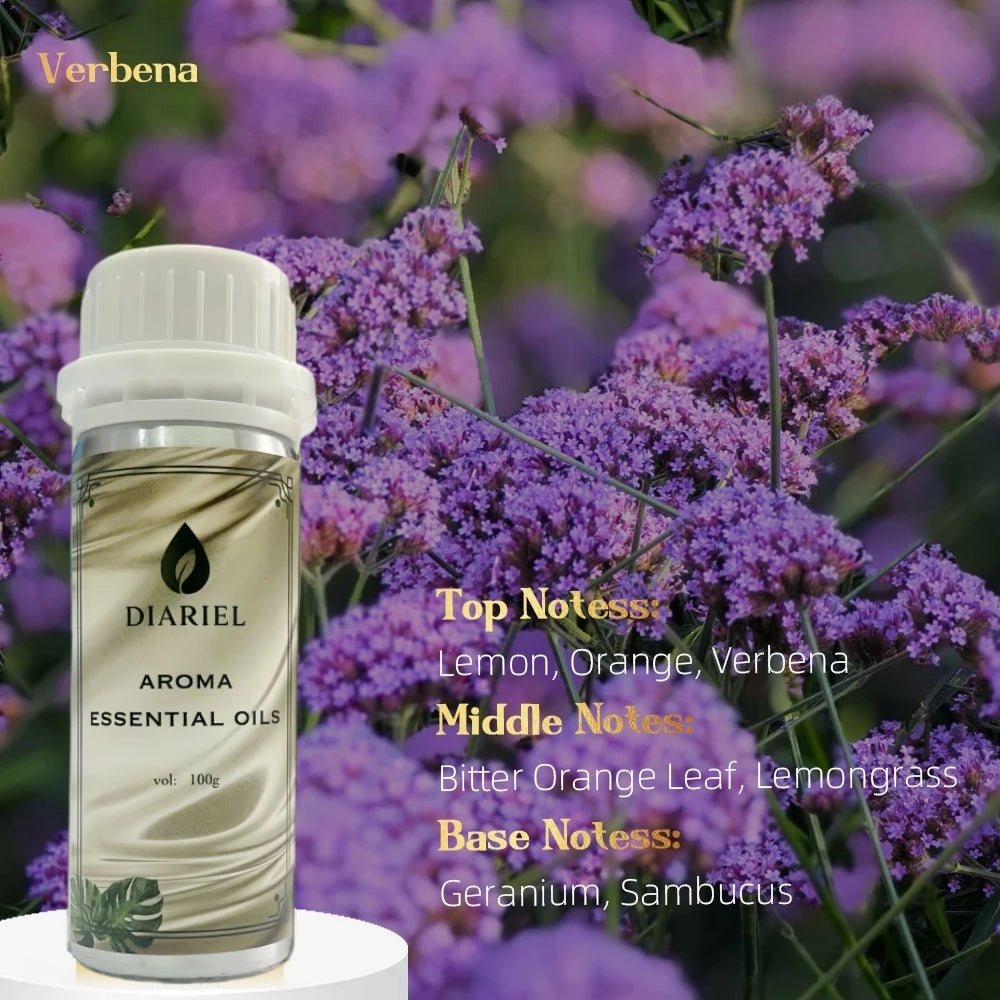 Diaurelle 100ML flower Aromatherapy For Diffuser Hotel Collection Fragrance Oil Pure Nature Plant Extract Aroma Essential Oil