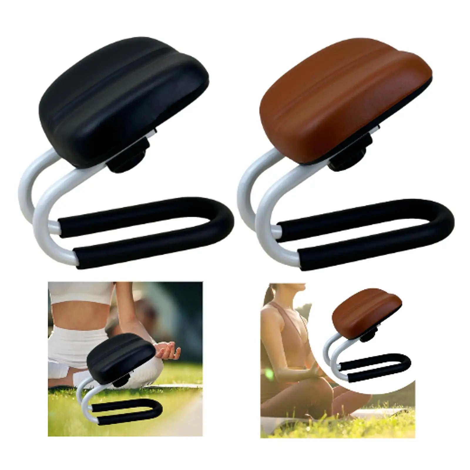 Meditation Stool Adjustable Lightweight Kneeling Bench Portable Meditation Bench Prayer Stool for Studio Home Praying Yoga Women