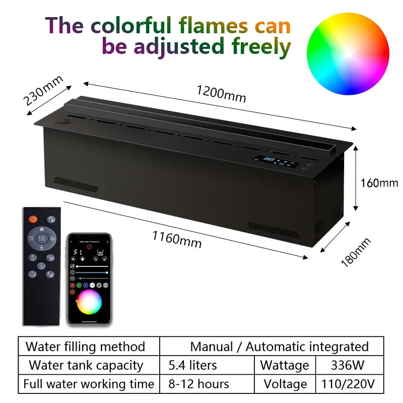 Modern Electronic Fireplace