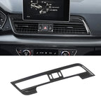 For Audi Q5 FY 2018 2019 2020 2021 Car Styling Interior Door Window Handle Panel Strips Cover Trim Carbon Fiber ABS