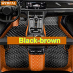 Car Floor Mats For Nissan Leaf ZE1 2018~2022 Luxury Leather Mat Durable Pad pets Interior Parts Rugs Set Accessories 2019